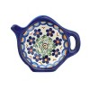 Blue Rose Polish Pottery 324 Vena Tea Bag Holder - 2 of 2