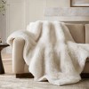 Harbor House Wild Animal Faux Fur Oversized Throw Blanket, Ultra Plush Velvet Back Reversible Smooth and Warm Blanket - 2 of 4