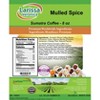 Larissa Veronica Mulled Spice Sumatra Coffee (Gourmet, Naturally Flavored, Whole Coffee Beans) (8 oz, ZIN: 554941) - 2 of 4