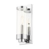 Livex Lighting Hillcrest 1 - Light Wall Light in  Polished Chrome - 4 of 4