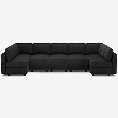Belffin Modular Terry Sleeper Sofa with Storage Seat (12 Seats + 11 Sides)
