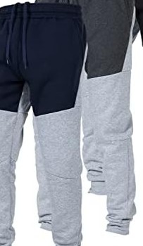 color block navy / color block black / color block charcoal