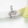 Sterling Silver Cute Animal Charms for Jewelry Making, Highland Cow Dragon Raccoon Whale and More for Bracelets - 2 of 4