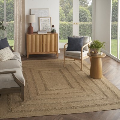 Natural Seagrass Flat Woven Handmade 8' x 10' Rug