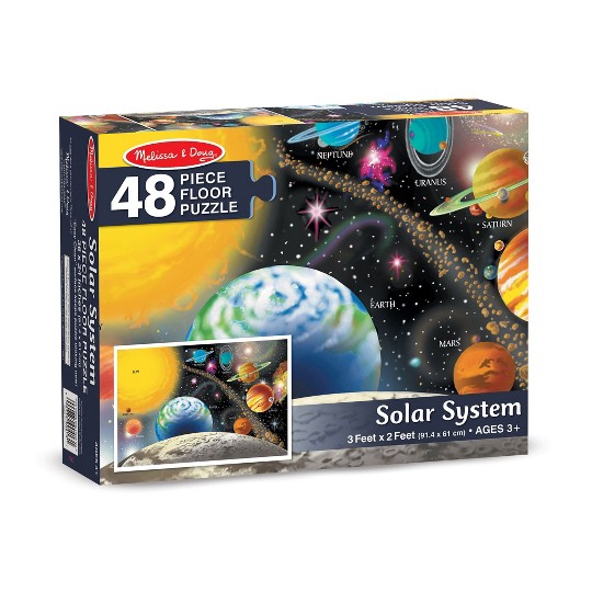 Buy Melissa And Doug Solar System Floor Puzzle 48pc For Usd 1169 Toysrus