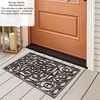 Gardenised Heavy Duty Coco Coir Doormat with Non Slip PVC Baking Embossed Welcome Design Coconut Fiber Floor Mat 18x30" - 2 of 4