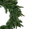 Northlight Pre-Lit Roosevelt Fir Artificial Christmas Wreath - 24-Inch, Warm White LED Lights - 2 of 4
