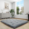 Floor Mattress Japanese Futon Mattress Sleeping Pad Roll Up Sleeping Mattress Portable for Guest Room RV Travel - 2 of 4