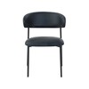 Meridian Furniture,Lupita Vegan Leather Dining Chair, Set of 2 - 3 of 4