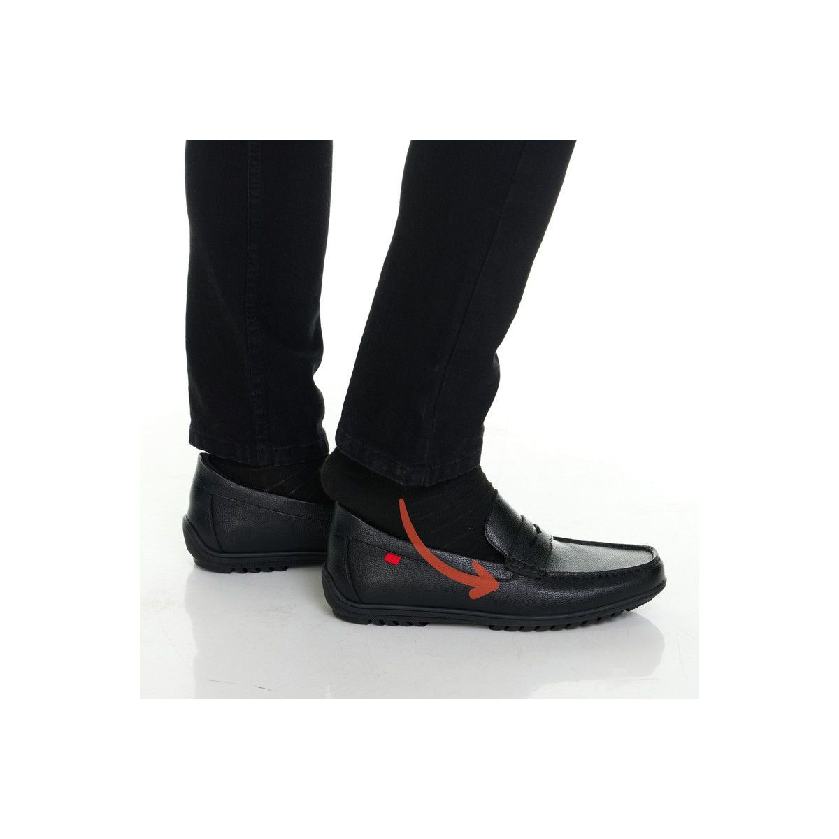 Marc Joseph New York | Mens Hands Free Slip On John Street Casual Penny Loafers - thumbnail 6