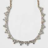 SUGARFIX by BaubleBar Crystal Statement Necklace - Gold