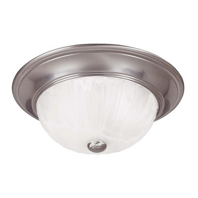 Savoy House 2 - Light Flush Mount in  Satin Nickel