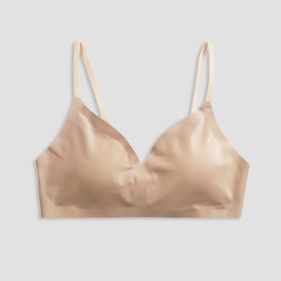 Maidenform Girls' Molded Triangle Padded Pullover Comfort Bra - Beige 36a :  Target