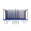Teamson by Crowntec 15x9FT Black Rectangular Trampoline with Ladder & Enclosure - 2 of 4