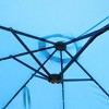 CAVINAS 15x9 FT Rectangle Solar Patio Umbrella with Built-in Lights and Weighted Base, Sun Shade for Pool - 2 of 4
