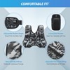 Attop Weighted Vest 6-30 lbs for Exercise, Strength Training, Running, Fitness, Muscle Building, Weightlifting, Black and White - 2 of 4