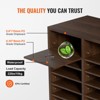 VEVOR Literature Organizers, 36 Compartments Office Mailbox with Adjustable Shelves, Wood Literature Sorter 39.3x12x26.8 inches,EPA Certified - 4 of 4