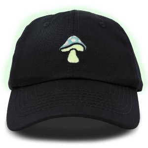 Dalix Mushroom Embroidered Fungi Magic Dad Hat Cotton Baseball Cap Adjustable Mens - 1 of 4