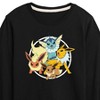Boys' - Pokémon - Eevee Group Long Sleeve Graphic T-Shirt - 2 of 4