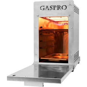 GASPRO 1500℉ Professional Propane Infrared Steak Grill, Quick Cooking Portable Steak Broiler for Meat, Seafood, Veggies and More | Stainless Steel - 1 of 4