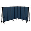 Hampden Furnishings Otis Collection Portable 7 Panel Room Divider - 2 of 4