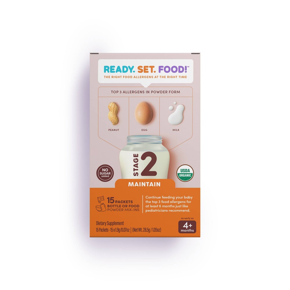 Photos - Baby Food Ready, Set, Food! Early Allergen Introduction Mixins Baby Meals - Stage 2
