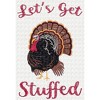 C&F Home Let's Get Stuffed Cotton Embroidered Waffle Weave Halloween Kitchen Towel Decor Decoration - 2 of 2