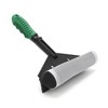 Turtle Wax 8" Squeegee with Bug Scrubber: Automotive Cleaning Tool for Car Windows & Windshields, Green - image 3 of 4