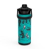 Zak Designs Antimicrobial 20oz Stainless Steel Double Wall Vacuum Beacon Bottle - 3 of 4