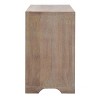Treasure Trove Accents 2 Door Cabinet Carrabelle Light Natural: Mango Wood, Divided Storage, No Assembly Required - 3 of 4