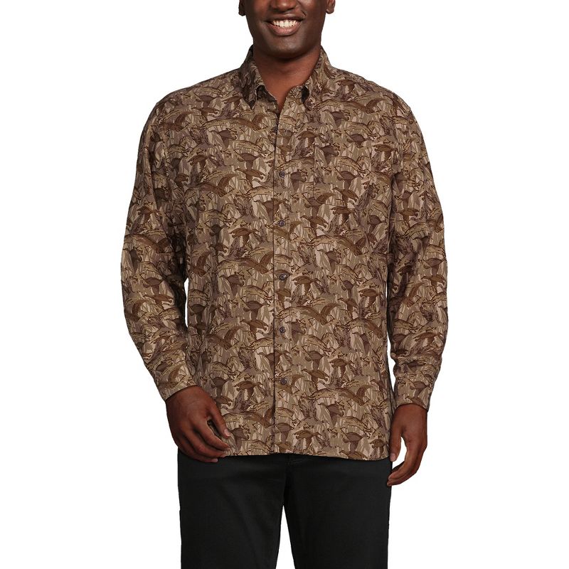 Lands' End Blake Shelton x Lands' End Men's Traditional Fit Flagship Flannel Shirt, 1 of 5