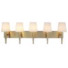 Craftmade Lighting Ella 5 - Light Vanity in  Satin Brass - 3 of 3