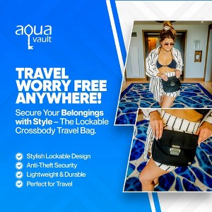 Lockable Crossbody Travel Bag (by AquaVault) - 1 of 4