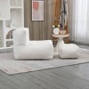 NicBex Bean Bag Chair for Adults Floor Chair Lazy Sofa Chair with Memory Foam and Ottoman for Reading Room, Living Room - 3 of 4