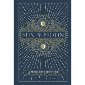 The Sun & Moon Journal (Gilded, Guided Journals) - by Inc. Sterling Publishing Co. (Hardcover) - 1 of 1
