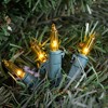 Northlight Mini Christmas Lights - Yellow - 20.25' Green Wire - 100ct - 2 of 4