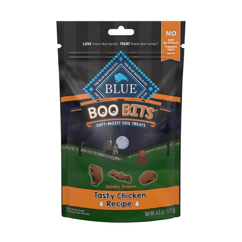 Blue Buffalo Boo Bits Chicken Dog Treats 4.5oz Halloween Target