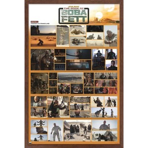 Trends International Star Wars: Book of Boba Fett - Chapter 1 Framed Wall Poster Prints - 1 of 4