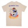 Adult Guinness Time Penguin Front and Back Print T-Shirt - 3 of 4