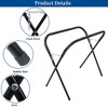 Heavy Duty Work Stand,  for Bumpers, Fenders, Doors & Hoods,Portable Folding Work Stand,750 Lbs ,Adjustable,Padded,for Garages,Repair Shops - 3 of 4