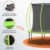 FDW 8/10/12/14FT Trampoline with Enclosure Net Outdoor Jump Rectangle Trampoline - ASTM Approved-Combo Bounce Exercise Trampoline - 4 of 4