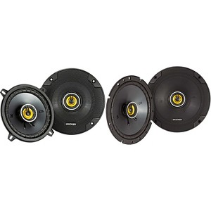 Kicker 46CSC674 CS-Series CSC67 6.75-Inch (165mm) Coaxial Speakers w/ 46CSC54 5.25" Coaxial Bundle - 1 of 4