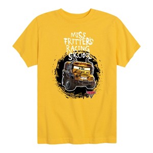 Boys' - Cars - Miss Fritter's Racing Skoool Short Sleeve Graphic T-Shirt - 1 of 4