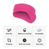 Anna-Kaci Winter Fleece Headband Moisture-Wicking for Running Sports Workouts Cold Weather Ear Warmer Unisex - 2 of 4