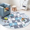 Kids Playhouse KPH226 Power Loomed Machine Washable Slip Resistant Rugs - Safavieh Kids - 2 of 4