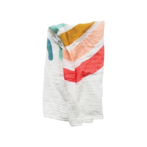 Clementine Kids Rainbow Print Swaddle Wrap - 1 of 4