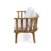 Osparple Acacia Wood Comfy Outdoor Chair Waterproof Chaise Lounge Chair Outdoor Modern Outdoor Reading Chair for Terrace - 4 of 4