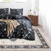 Area Rug Machine Washable Low Pile Non Slip Rugs Boho Oriental Printed Distressed Foldable Indoor Carpet - 3 of 4