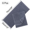 PiccoCasa Home Hotel Luxury Soft and Absorbent 100% Cotton Hand Towels 6 Pcs - 3 of 4