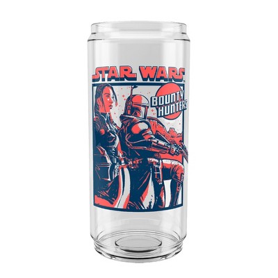 Star Wars: The Book Of Boba Fett Tatooine Survivors Tritan Can Shaped  Drinking Cup - Clear - 16 Oz. : Target